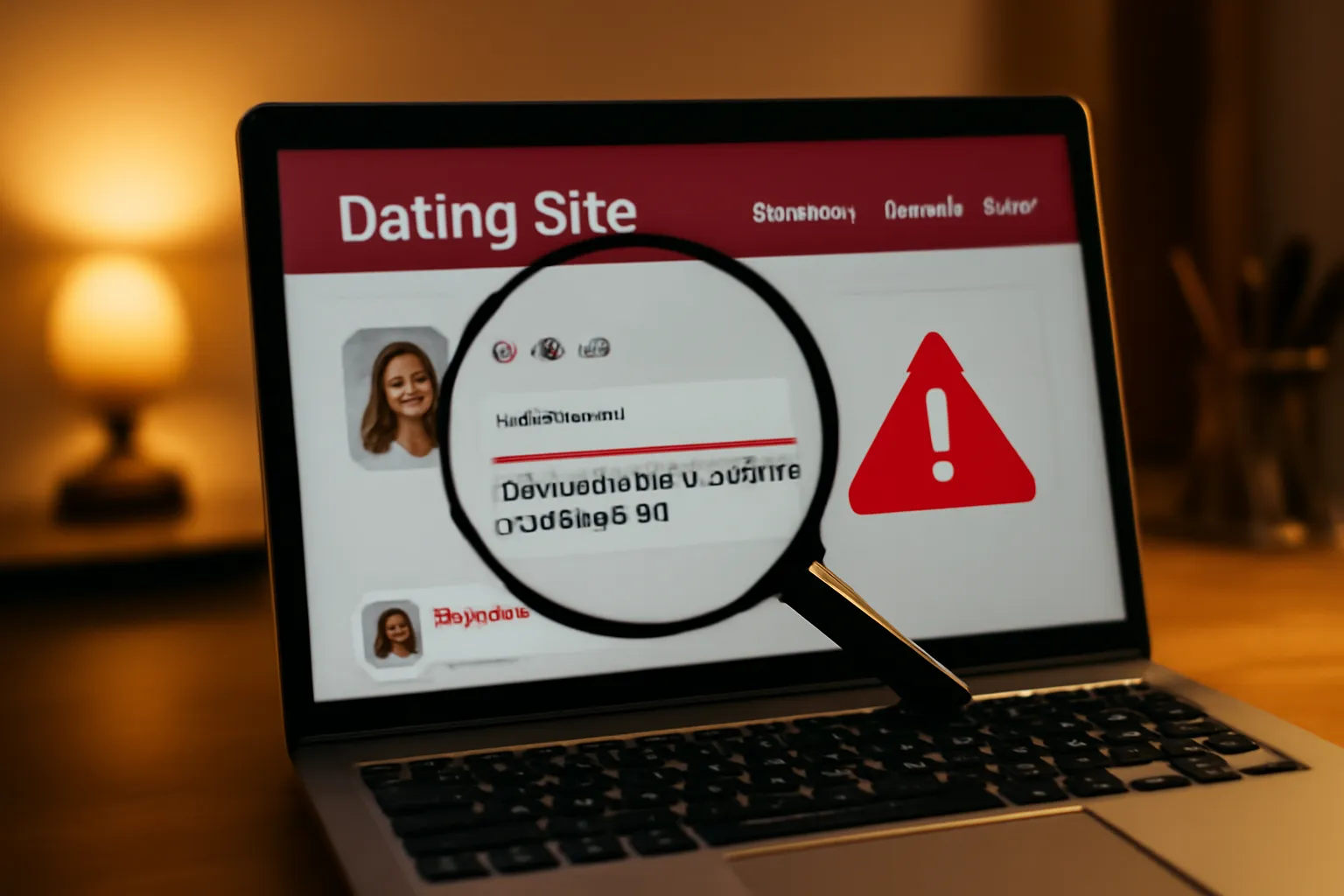 Securite et arnaques sur les sites de rencontre