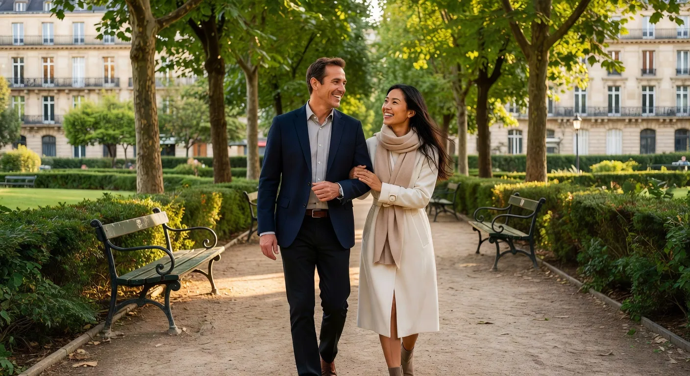 Couple franco-asiatique relation sérieuse 2026